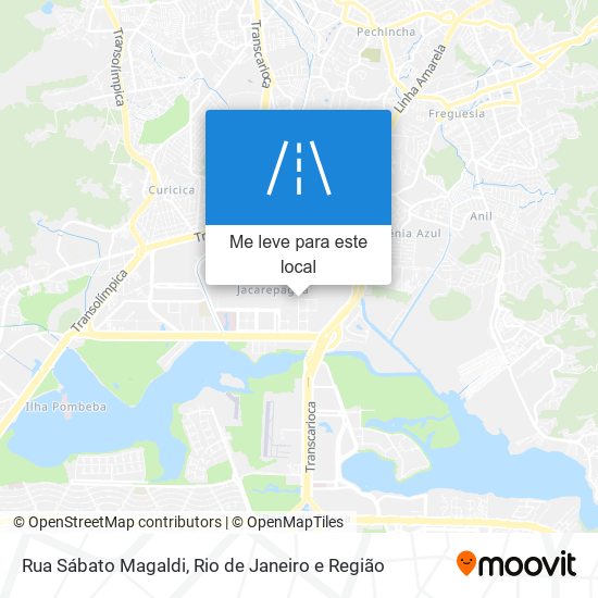 Rua Sábato Magaldi mapa