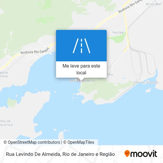 Rua Levindo De Almeida mapa