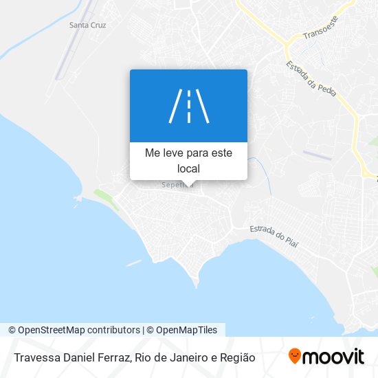 Travessa Daniel Ferraz mapa