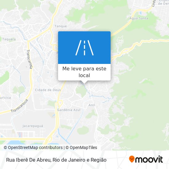 Rua Iberê De Abreu mapa