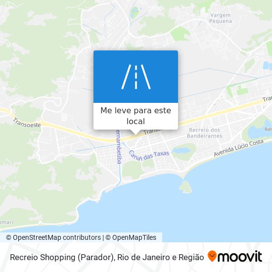 Recreio Shopping (Parador) mapa