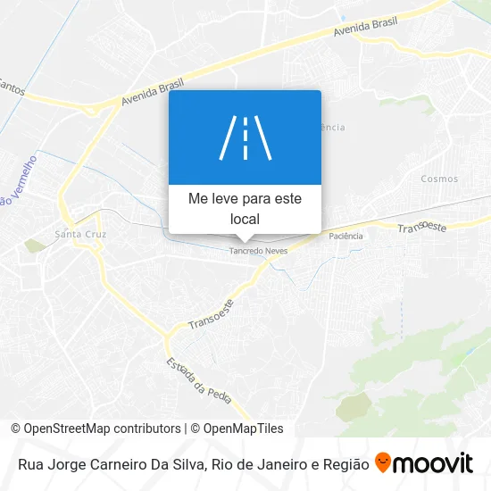 Rua Jorge Carneiro Da Silva mapa
