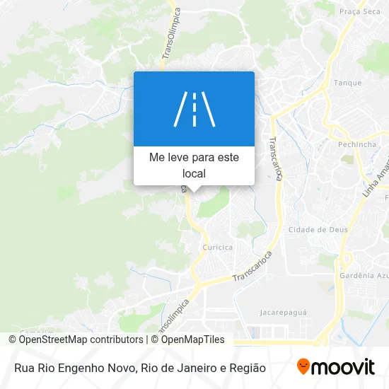 Rua Rio Engenho Novo mapa