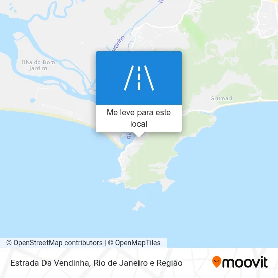 Estrada Da Vendinha mapa