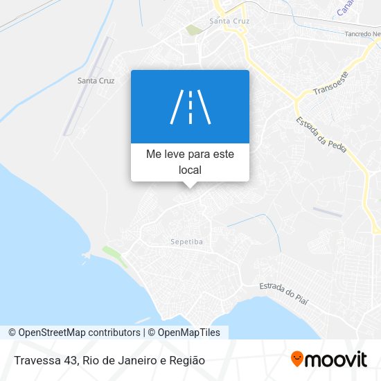 Travessa 43 mapa