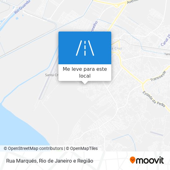 Rua Marqués mapa