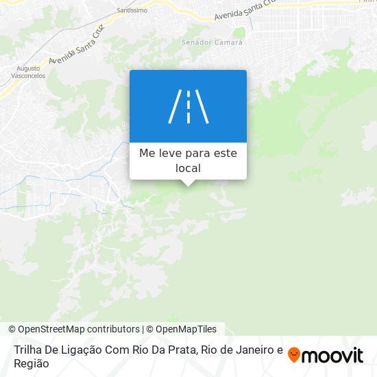 Trilha De Ligação Com Rio Da Prata mapa