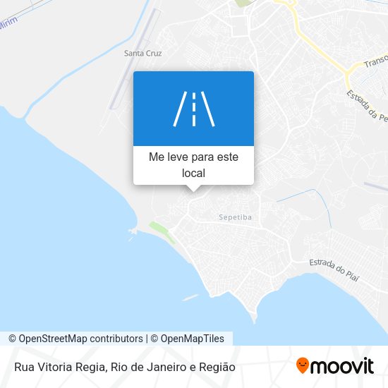Rua Vitoria Regia mapa