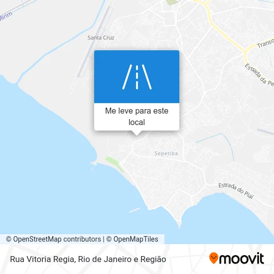 Rua Vitoria Regia mapa