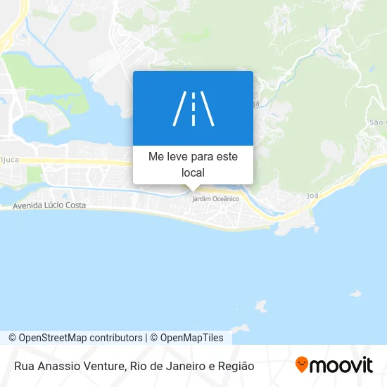Rua Anassio Venture mapa