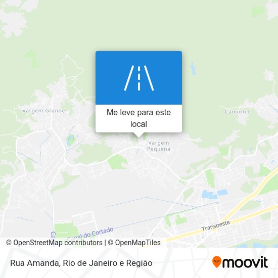 Rua Amanda mapa