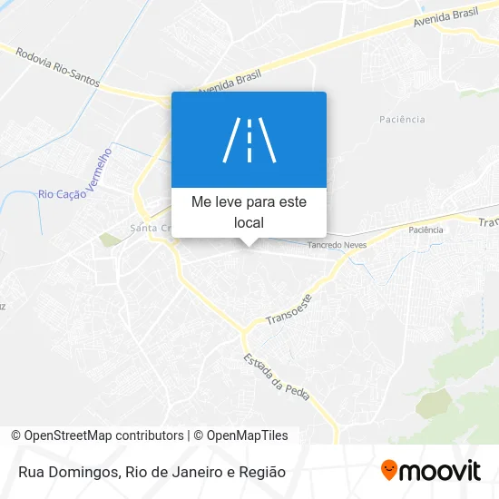 Rua Domingos mapa