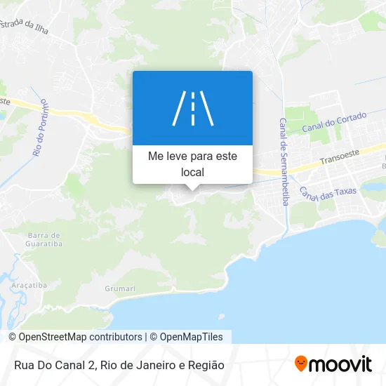 Rua Do Canal 2 mapa