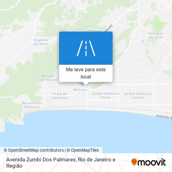 Avenida Zumbi Dos Palmares mapa