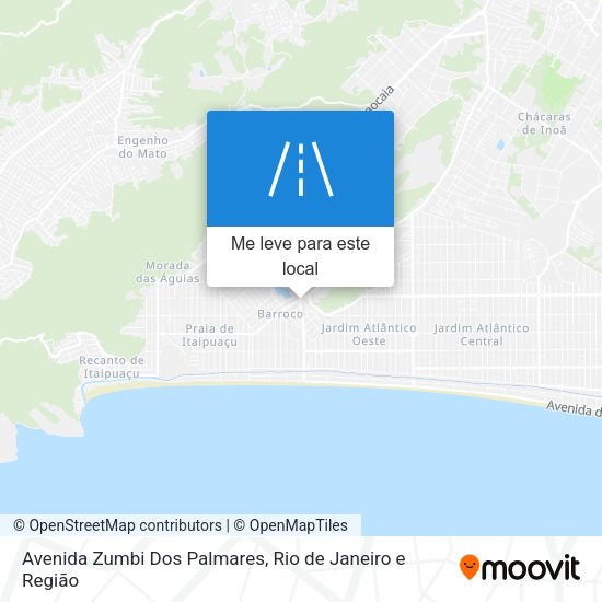 Avenida Zumbi Dos Palmares mapa