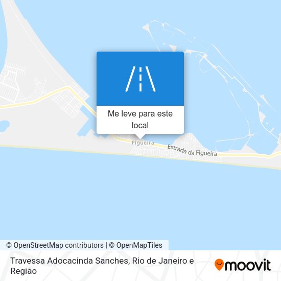 Travessa Adocacinda Sanches mapa