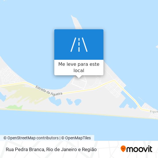 Rua Pedra Branca mapa