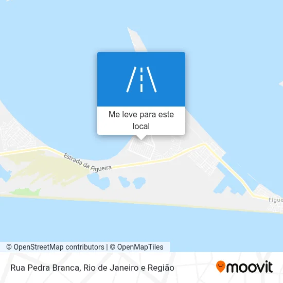 Rua Pedra Branca mapa