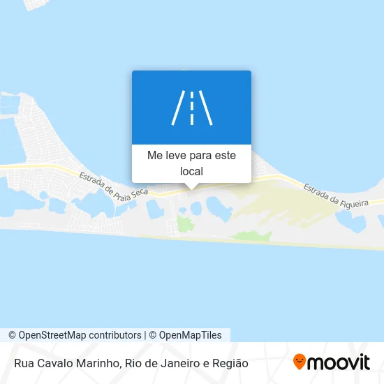 Rua Cavalo Marinho mapa
