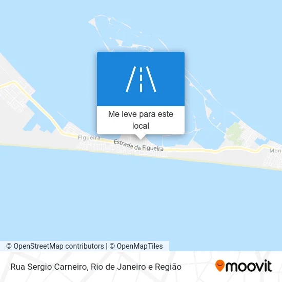 Rua Sergio Carneiro mapa