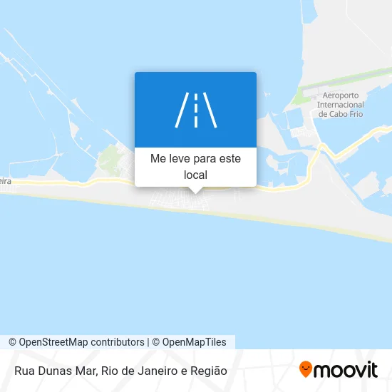 Rua Dunas Mar mapa