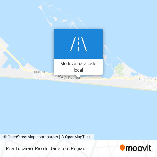Rua Tubarao mapa