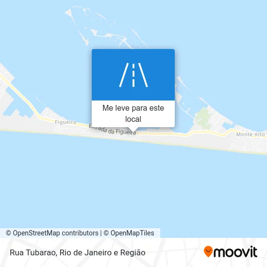 Rua Tubarao mapa