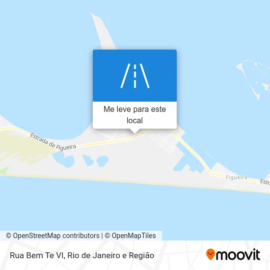 Rua Bem Te VI mapa