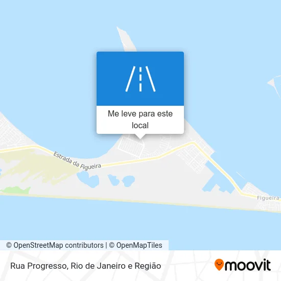 Rua Progresso mapa