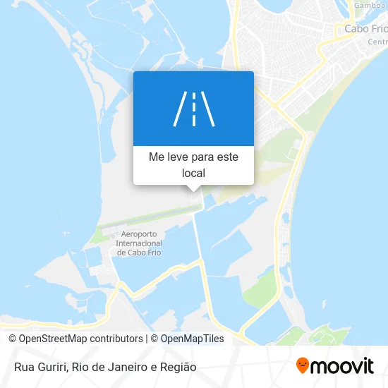 Rua Guriri mapa