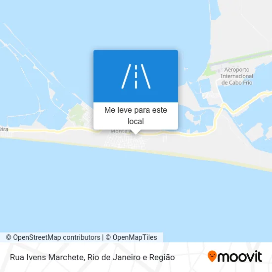 Rua Ivens Marchete mapa