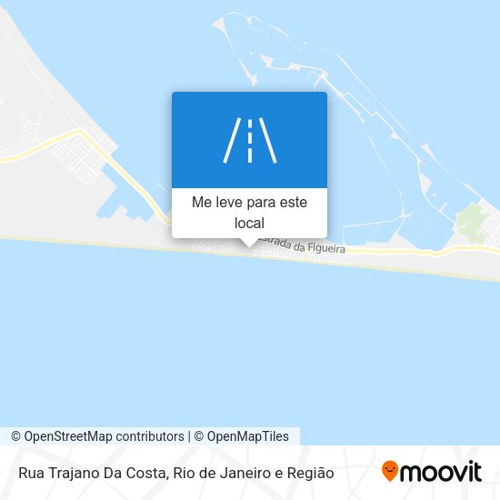 Rua Trajano Da Costa mapa