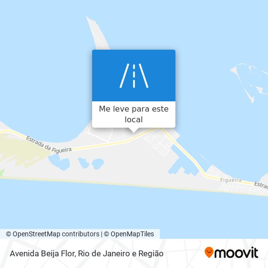 Avenida Beija Flor mapa