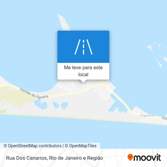 Rua Dos Canarios mapa