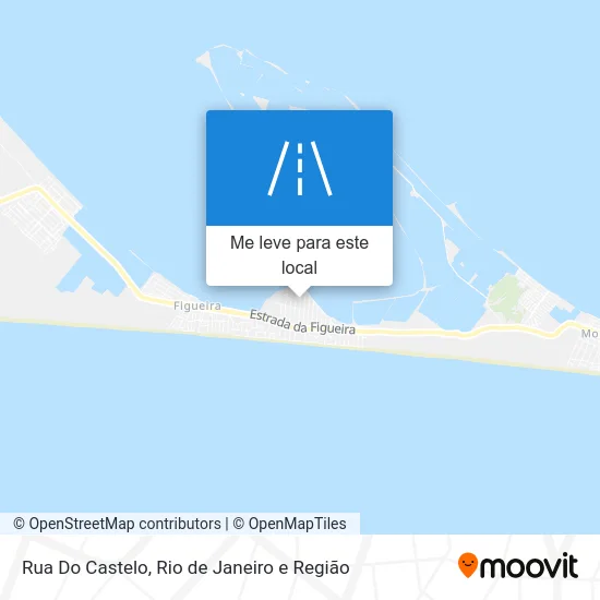 Rua Do Castelo mapa
