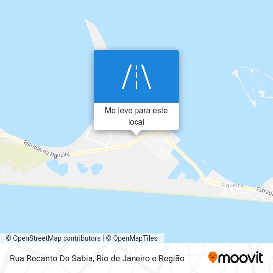 Rua Recanto Do Sabia mapa