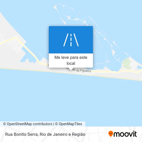 Rua Bonito Serra mapa