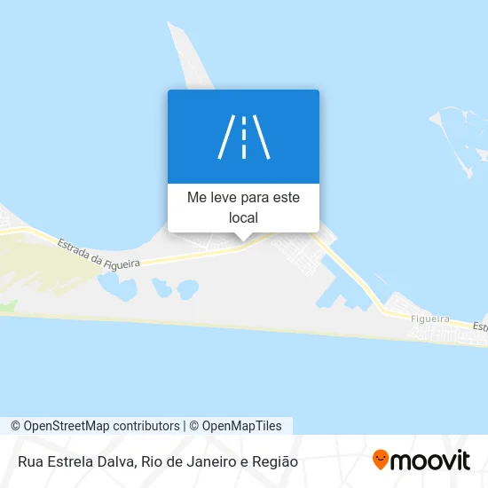Rua Estrela Dalva mapa