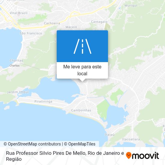 Rua Professor Silvio Pires De Mello mapa