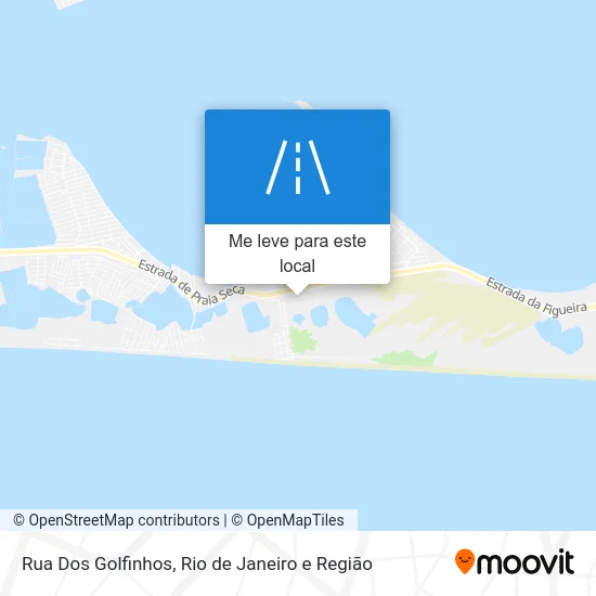 Rua Dos Golfinhos mapa