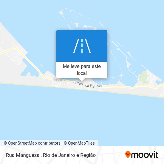 Rua Manguezal mapa