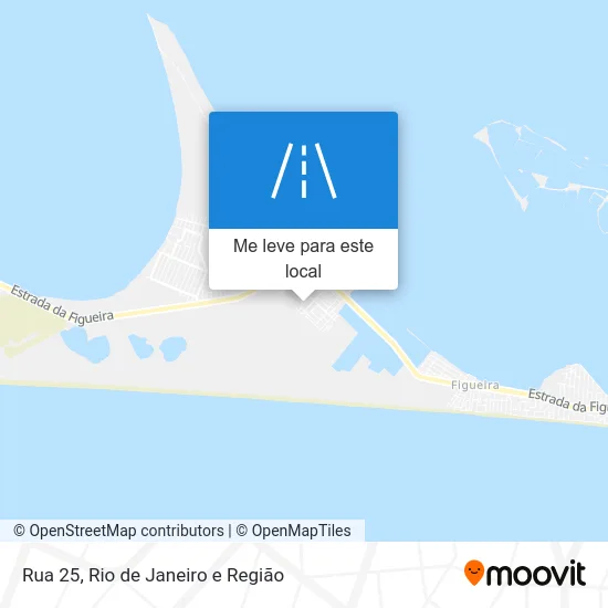 Rua 25 mapa