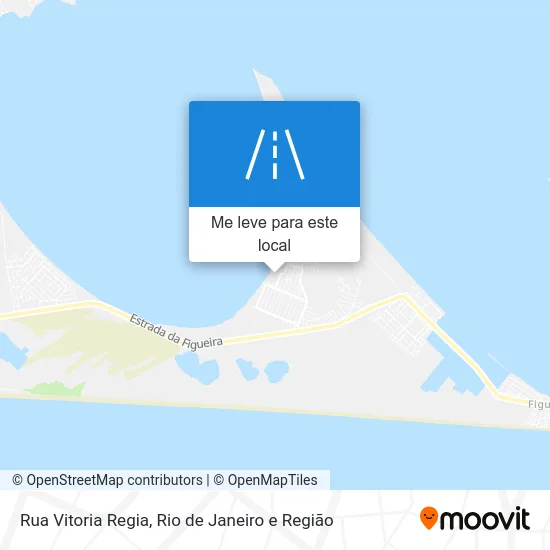 Rua Vitoria Regia mapa