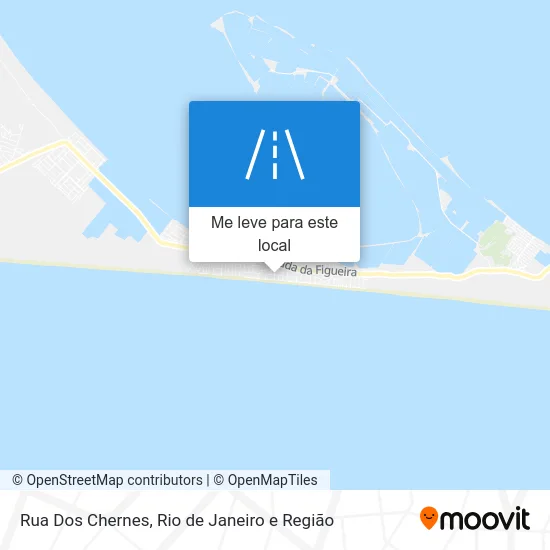 Rua Dos Chernes mapa
