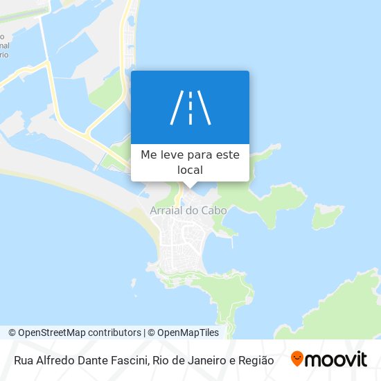 Rua Alfredo Dante Fascini mapa