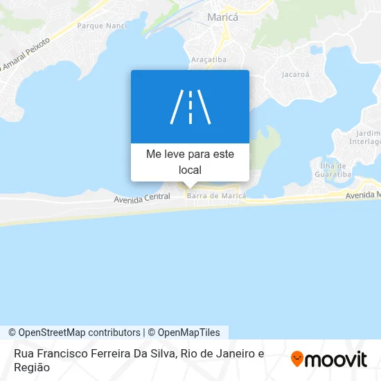 Rua Francisco Ferreira Da Silva mapa
