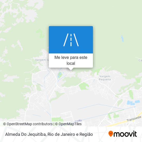 Almeda Do Jequitiba mapa