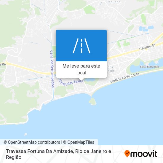 Travessa Fortuna Da Amizade mapa