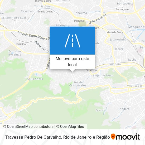 Travessa Pedro De Carvalho mapa