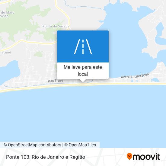 Ponte 103 mapa